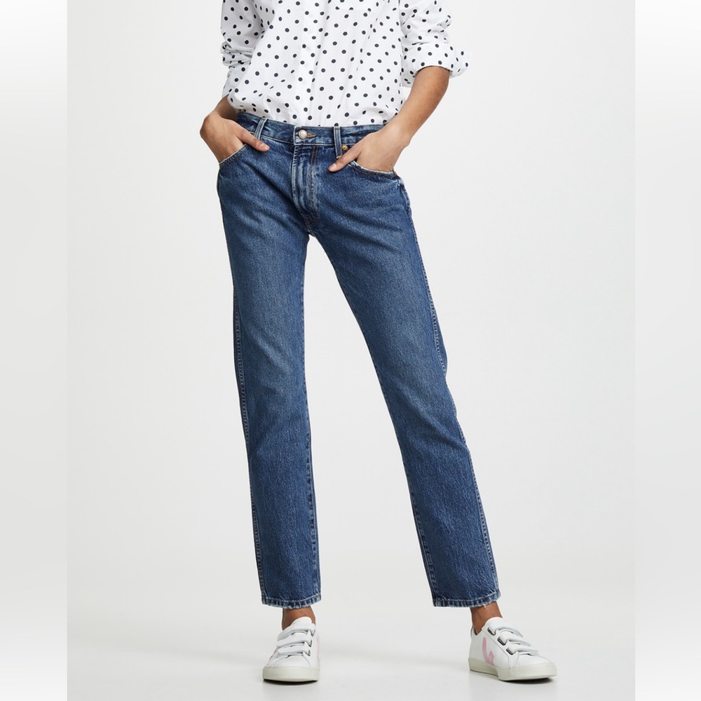 NWT Khaite Kyle Relax Low Rise Jeans